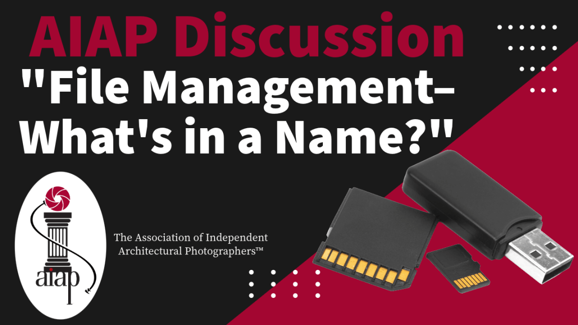 Image File Management--What's in a Name?